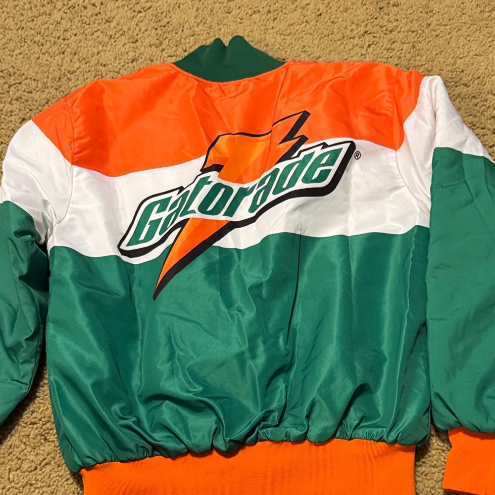 Gatorade Racing Bomber Jacket size large - Picture 3 of 4